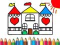 ເກມ Doll House Coloring Book