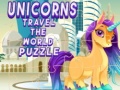 ເກມ Unicorns Travel The World Puzzle