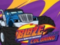 ເກມ Baze and the monster machines Coloring Book