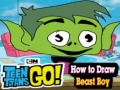 ເກມ How to Draw Beast Boy
