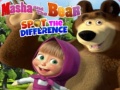 ເກມ Masha and the Bear Spot The difference