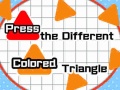 ເກມ Press The Different Colored Triangle