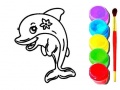 ເກມ Dolphin Coloring Book