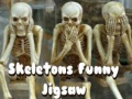 ເກມ Skeletons Funny Jigsaw