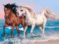 ເກມ Animals Jigsaw Puzzle Horses