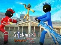 ເກມ Stickman Police vs Gangsters Street Fight