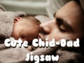 ເກມ Cute Child-Dad Jigsaw