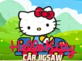 ເກມ Hello Kitty Car Jigsaw