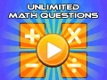 ເກມ Unlimited Math Questions