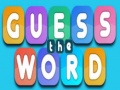 ເກມ Guess The Word