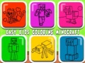 ເກມ Easy Kids Coloring Minecraft