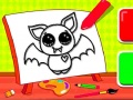 ເກມ Easy Kids Coloring Bat