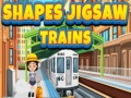 ເກມ Shapes jigsaw trains
