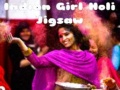 ເກມ Indian Girl Holi Jigsaw
