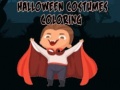 ເກມ Halloween Costumes Coloring