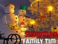 ເກມ Snowman Family Time