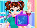ເກມ Baby Taylor Ski Injury Treatment