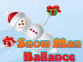 ເກມ Snow Man Balance