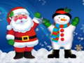 ເກມ Christmas Snowman Jigsaw Puzzle