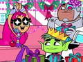 ເກມ Teen Titans Christmas Stars