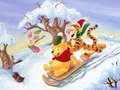ເກມ Winnie the Pooh Christmas Jigsaw Puzzle 2