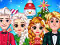 ເກມ Frozen Princess Christmas Celebration
