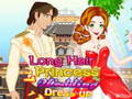 ເກມ Long Hair Princess Wedding Dress up