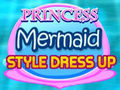 ເກມ Princess Mermaid Style Dress Up