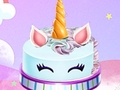 ເກມ Little Anna Unicorn Cake Make