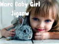 ເກມ Hare Baby Girl Jigsaw