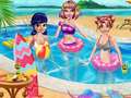 ເກມ Princesses Summer Vacation Trend