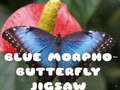ເກມ Blue Morpho Butterfly Jigsaw