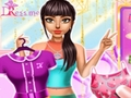 ເກມ Cheerleader Magazine Girls Dress Up