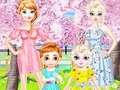 ເກມ Frozen Family Flower Picnic