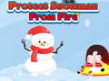 ເກມ Protect Snowman From Fire