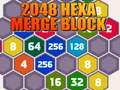 ເກມ 2048 Hexa Merge Block
