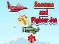 ເກມ Snowman and Fighter Jet