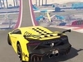 ເກມ Crazy Car Stunts in Deep Space