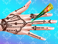 ເກມ Barbie Henna Tattoo Salon