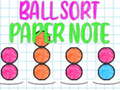 ເກມ Ball Sort Paper Note