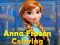 ເກມ Anna Frozen Coloring