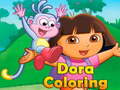 ເກມ Dora Coloring