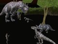 ເກມ Midnight Multiplayer Dinosaur Hunt