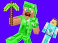 ເກມ Creeper vs Enderman from minecraft
