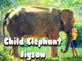 ເກມ Child Elephant Jigsaw