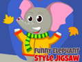 ເກມ Funny Elephant Style Jigsaw
