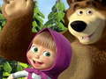 ເກມ Masha and the Bear Jigsaw Puzzle