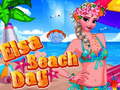 ເກມ Elsa beach day