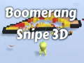 ເກມ Boomerang Snipe 3D