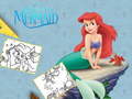 ເກມ The Little Mermaid Coloring Book